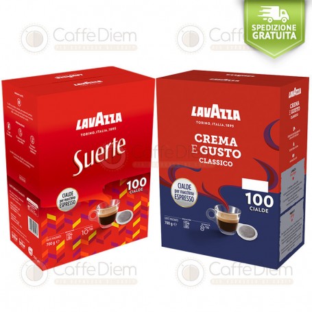 Offerta per Assaggio Lavazza 200 Cialde