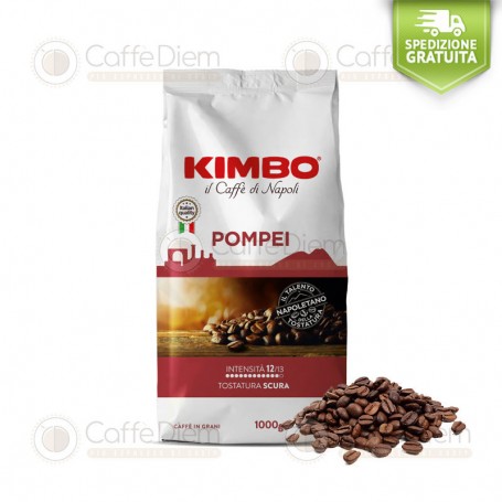 KIMBO COFFEE BEANS POMPEI BLEND 12KG