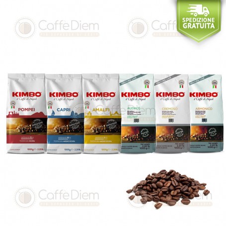 Caffè in Grani Kimbo Kit Degustativo Prova 6 kg