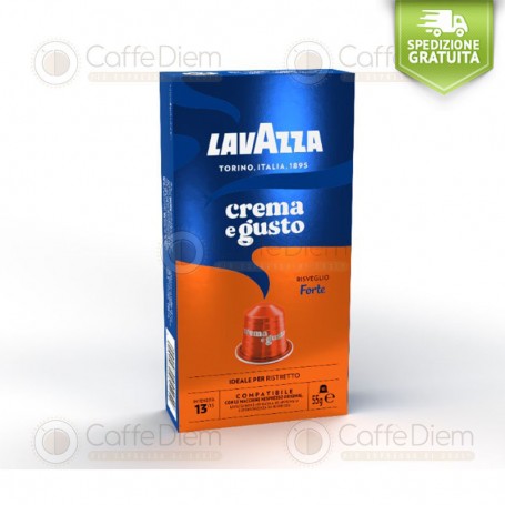 Capsules Lavazza compatible Nespresso Crema e Gusto FORTE