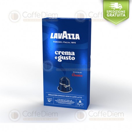 Capsules Lavazza compatible Nespresso Crema e Gusto CLASSICO
