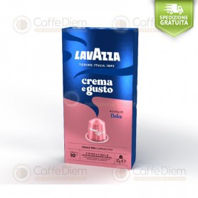 Capsule Lavazza compatibili Nespresso Crema e Gusto DOLCE