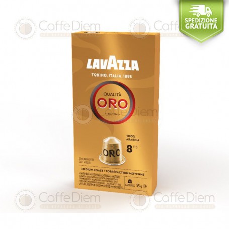 Capsules Lavazza compatible Nespresso Qualità Oro