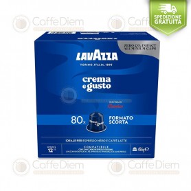 Capsule Lavazza compatibili 80 Nespresso Crema e Gusto CLASSICO