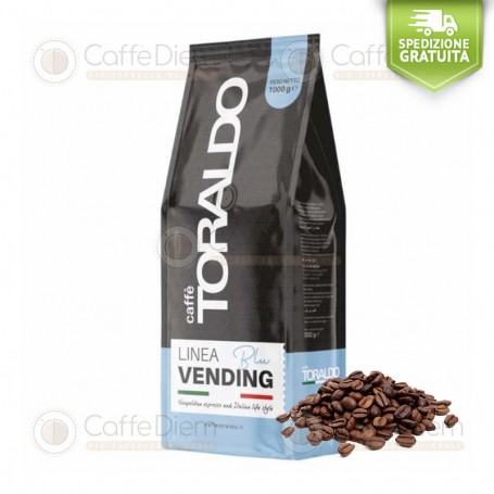Toraldo Caffè in Grani Chicchi 6 Kg Linea Blu
