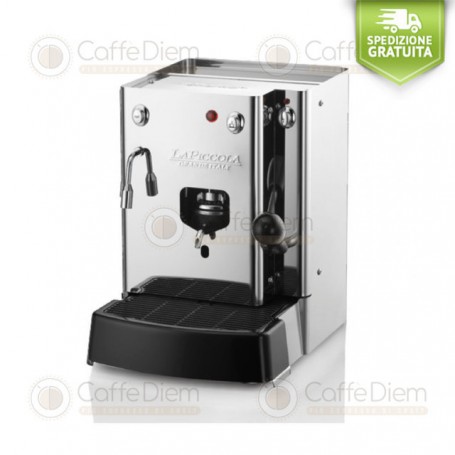 COFFEE MACHINE LA PICCOLA SARA WATER TOTAL INOX ESE PODS