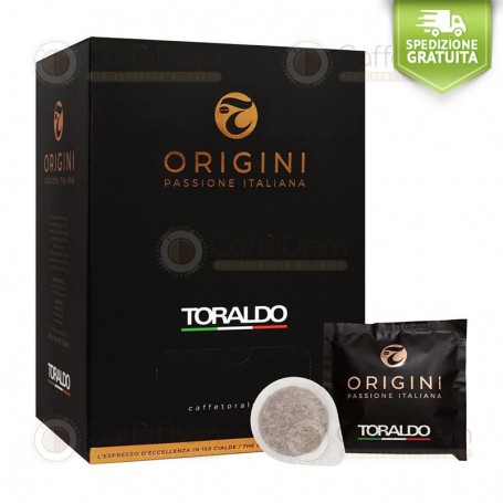 Toraldo Coffee 150 Ese Pods 44mm ORIGINI Blend