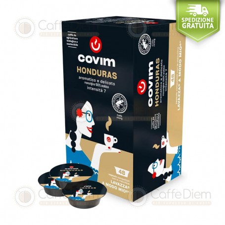 Covim 96 Capsule Compatibili Lavazza A Modo Mio HONDURAS 100% Arabica