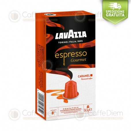 Capsule Lavazza compatibili Nespresso Caramello