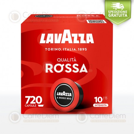 Capsule Caffè Lavazza A Modo Mio Qualità Rossa