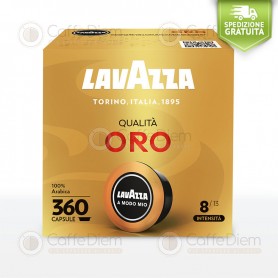 Lavazza A Modo Mio Qualità Oro Quality Blend 360 Coffee Capsules