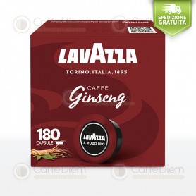 Lavazza A Modo Mio Ginseng - 15 Box of 12 Coffee Capsules