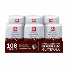 illy iperEspresso 18 Coffee Capsules Guatemala 100% Arabica