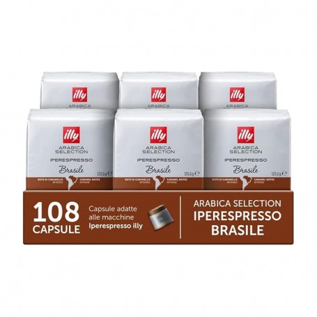 iperespresso illy capsule brasile