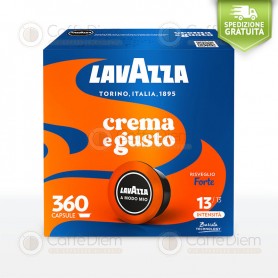 Lavazza A Modo Mio Crema e Gusto Forte 360 Coffee Capsules