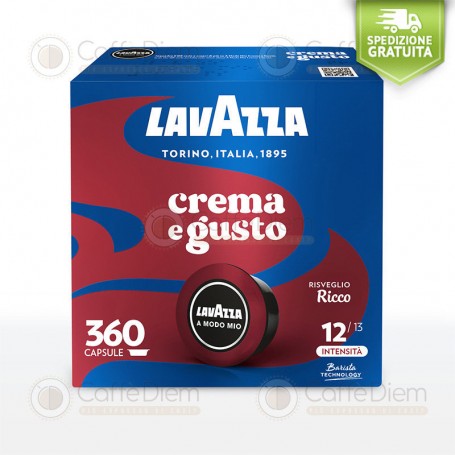 360 Capsule Caffè Lavazza A Modo Mio Crema e Gusto RICCO