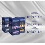 Borbone Nespresso Tasting Kit - Box Of 90 Coffee aluminum Capsules Compatibles with Nespresso Coffee Machine