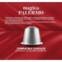 Borbone Nespresso PALERMO - Box Of 100 Coffee aluminum Capsules Compatibles with Nespresso Coffee Machine