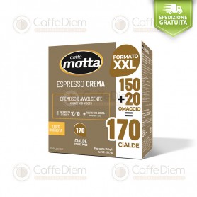 Caffè Motta Pods 150 + 20 Giveaway ESPRESSO CREMA