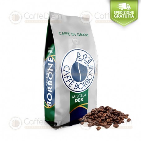 Borbone Coffee Beans Miscela DEK - 3KG Whole Beans