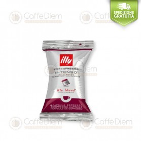 illy iperespresso 100 Coffee Capsules Intenso in FLOWPACK
